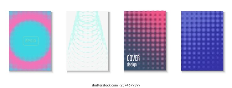 Graphic Background Set. Summer Art In Minimal Design. Linear Shapes In Annual Frame. Abstract Flyer. Minimalist Book Template. Geometric Party Texture. Trendy Graphic Background