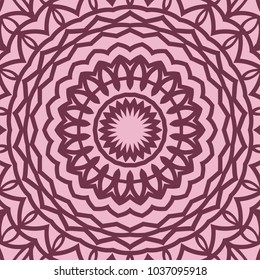 graphic background, square pattern with floral geometric ornament. illustration. for Bandanna fabric print, neck scarf or rug. vector illustration