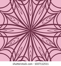graphic background, square pattern with floral geometric ornament. illustration. for Bandanna fabric print, neck scarf or rug. vector illustration