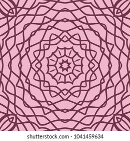 graphic background, square pattern with floral geometric ornament. illustration. for Bandanna fabric print, neck scarf or rug. vector illustration