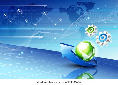 graphic background_Growing business