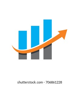 Graphic Bar financial Logo