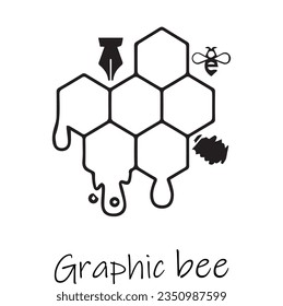 Graphic bee for everyone use
