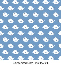 Graphic birds pattern