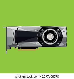 Graphic Card 10-Series Vector Illustration