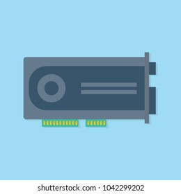 Graphic card icon