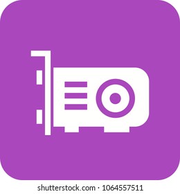 Graphic card icon