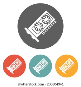graphic card icon