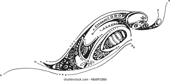 Graphic caterpillar