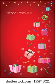 graphic for celebration, gift and colored 