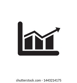 Graphic Chart icon, Growth Icon