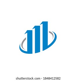 Grafik-Chart-Vektorgrafik, Finanz-Logo