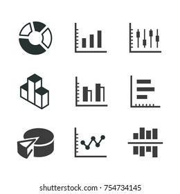 Graphic & Charts Icon Set