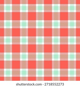 El patrón gráfico de tela a cuadros resalta la simetría y la proporción. La ordenada superficie textil se adapta fácilmente a diseños editoriales, imágenes de marca y proyectos de diseño comercial.