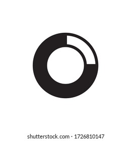 Graphic circle icon symbol illustration