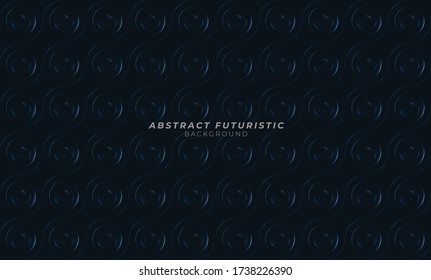 Graphic circles seamless pattern. Abstract futuristic art wallpaper. Vector illustration.