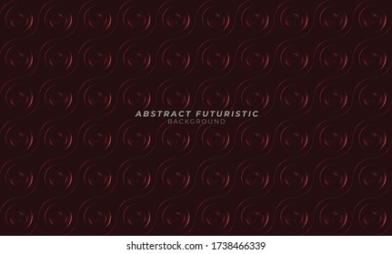 Patrón sin fisuras de círculos gráficos. Resumen de fondo de pantalla de arte futurista. Ilustración vectorial.