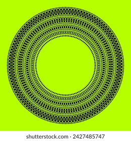 Graphic color border, frame, shape