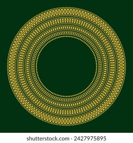 Graphic color border, frame, shape