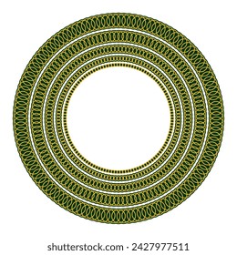 Graphic color border, frame, shape