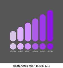 Graphic color on a gray background