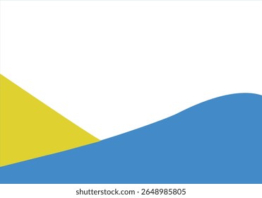 Graphic colorful background with wavy and a coloured line flow for contrast