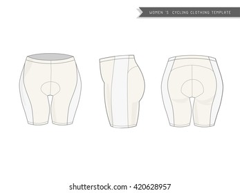 Graphic for  cycling clothing / women 's cycling clothing shorts