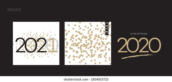 Graphic design 2021 / New year celebration 2021