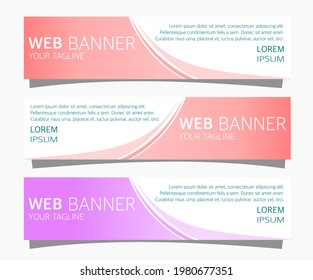 graphic design of abstract banner