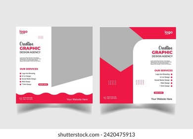 graphic design agency social media post design