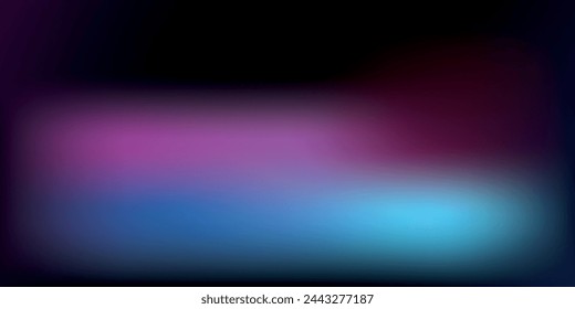 Graphic design art of abstract illusion of spiral with geometric shapes of pink and violet neon lines