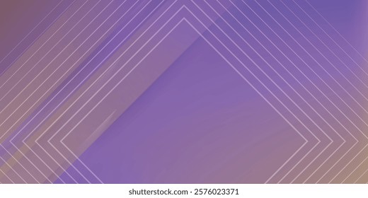Graphic design art of abstract illusion of spiral with geometric shapes of pink and violet neon lines