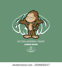 Estilo de carácter de ilustración de Diseño gráfico