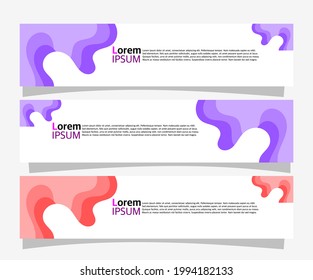 diseño gráfico de la plantilla de banner
