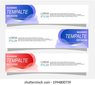 diseño gráfico de la plantilla de banner