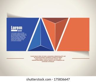 Grafikdesign. Textbanner