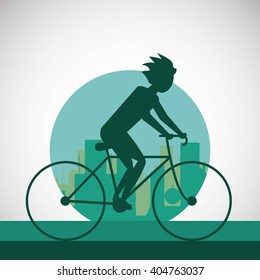 Graphic design of Bike lifestyle 