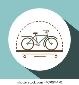 Graphic design of Bike lifestyle , editable vector