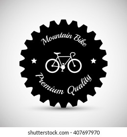 Graphic design of Bike lifestyle, vector illustration