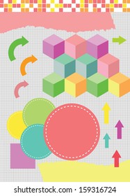 graphic design for book cover or content page