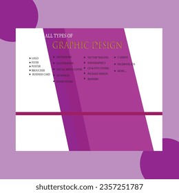 Graphic design business card idea for designers.