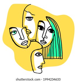 graphic design for clothing print, poster, banner, card, wall art