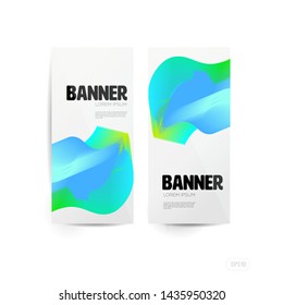 Graphic design. Colorful banner background. abstract shapes composition. Eps10 vector.
