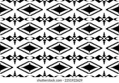 Graphic design of colorful ethnic fabric pattern or style clothing fashion. Vector illustration. svg