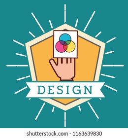 Graphic Design Concept Stock Vector (Royalty Free) 1163639830