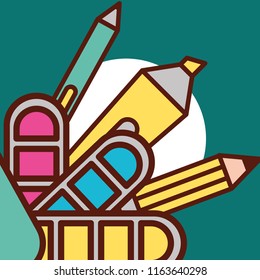 graphic design concept