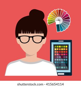 graphic design concept