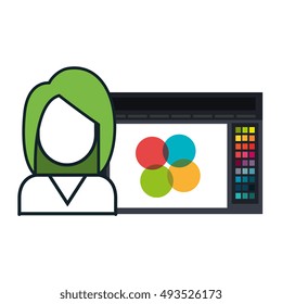 graphic design concept