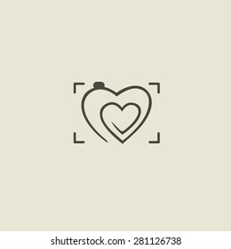 Graphic design concept, logo vector set. Trendy Hipster graphic collection equipment. photo icon