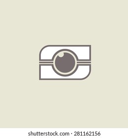 Graphic design concept, logo vector set. Trendy Hipster graphic collection equipment. photo icon